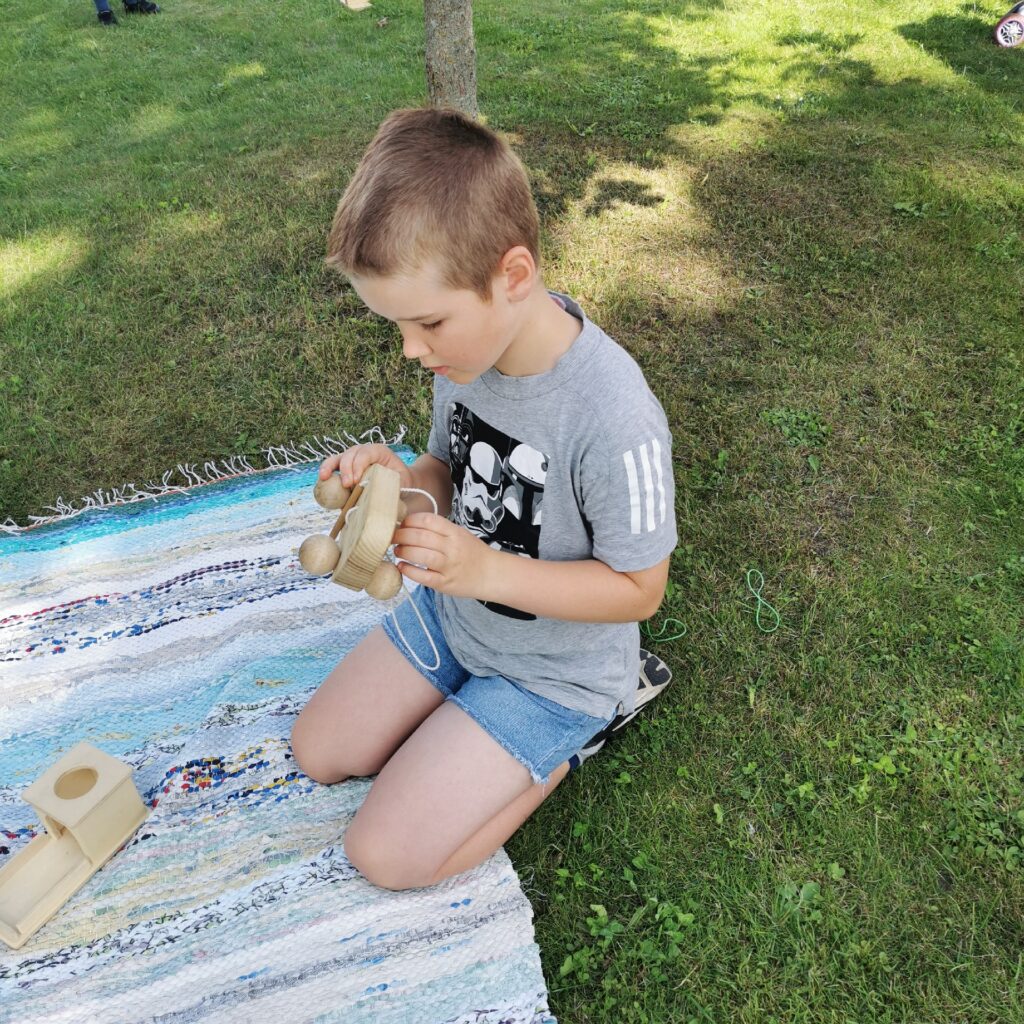 Arendavate mänguasjadega tegevused üritusele