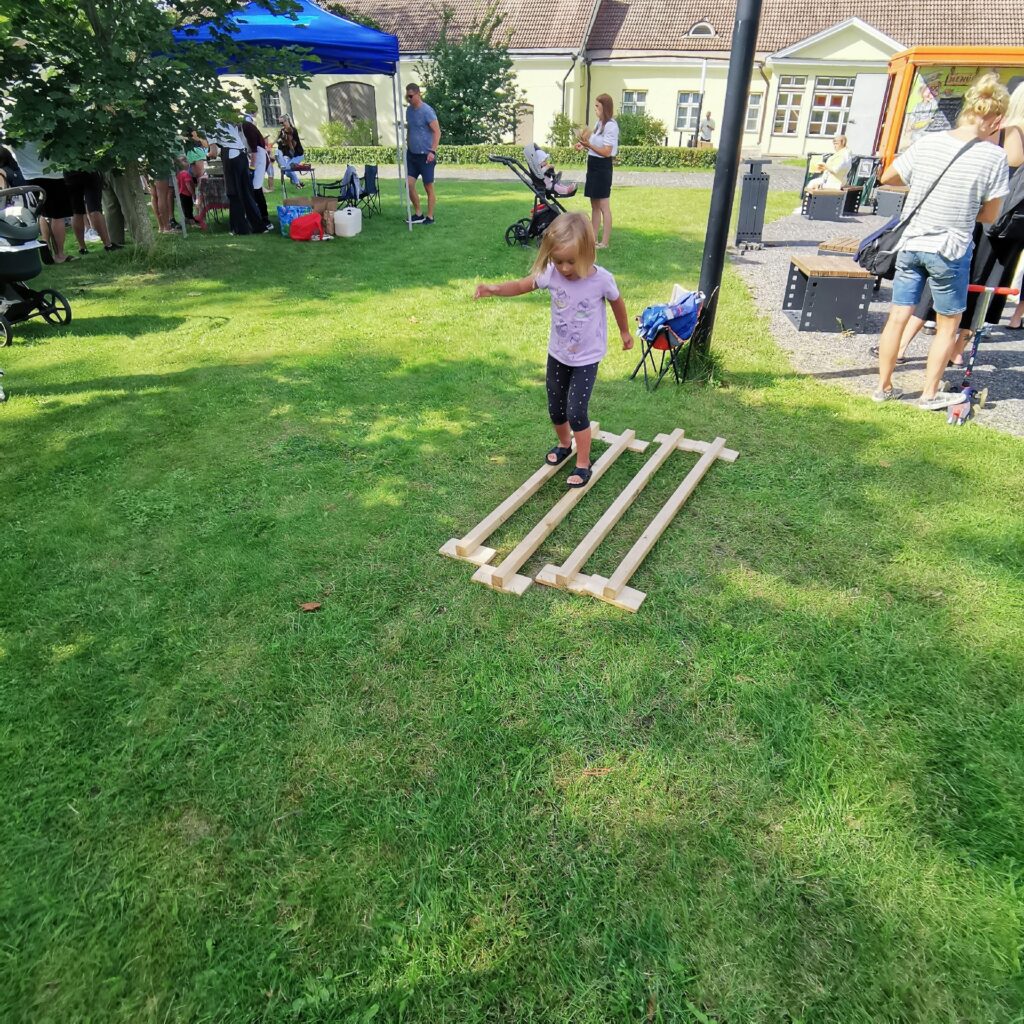 Aktiivne tegevus üritusele lastele