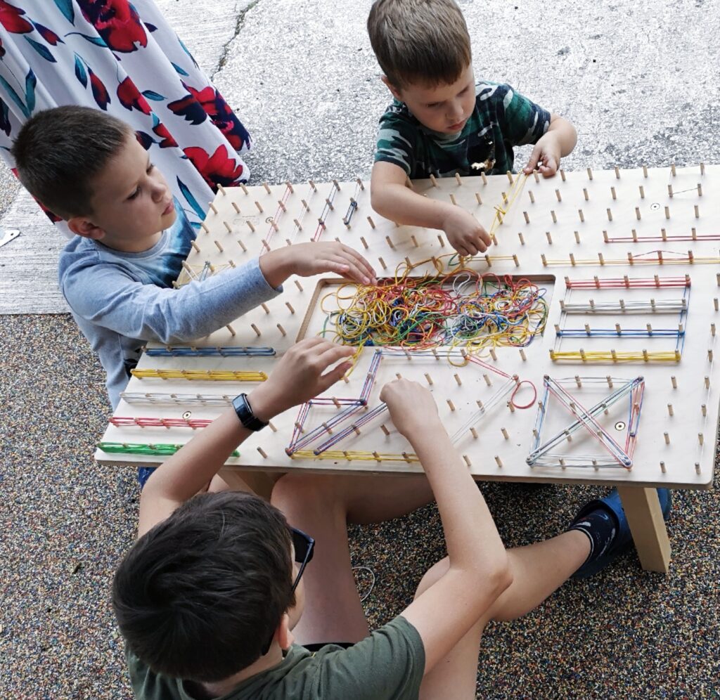 Kummilauad ehk geolaud üritusele tegevused